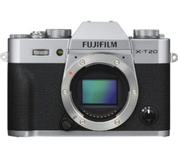 FUJIFILM X-T20 Compact System Camera - Silver